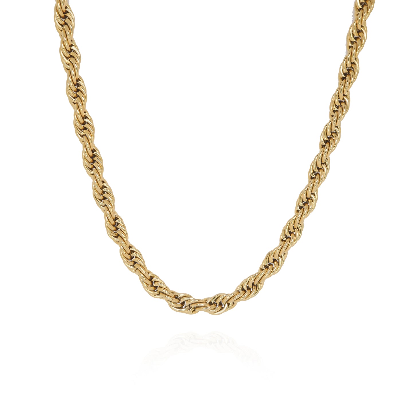 Marie Necklace is our exquisite Interlaced Stainless Steel 18K Gold-Plated Necklace – a radiant fusion of elegance and durability, perfect for celebrating special occasions like birthdays, anniversaries, or the most romantic day of the year, Valentine's Day.