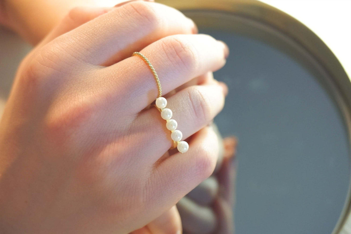 Four Pearls Ring