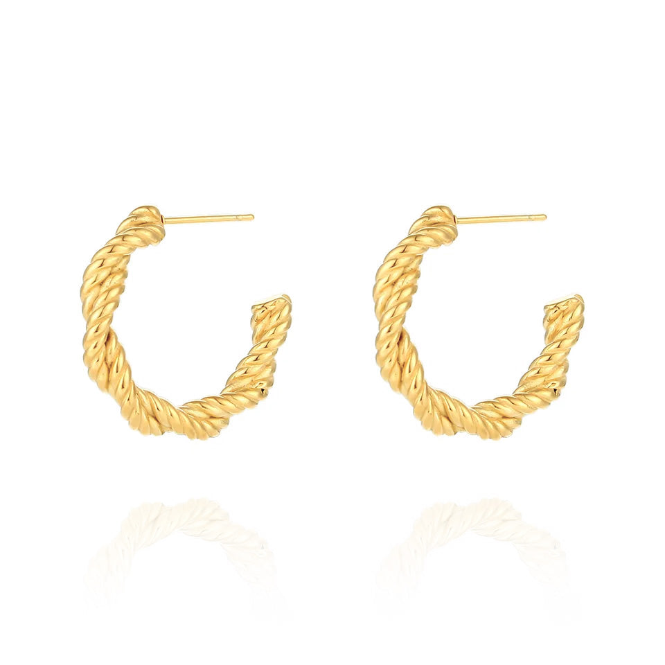 Twisted Vintage Hoops